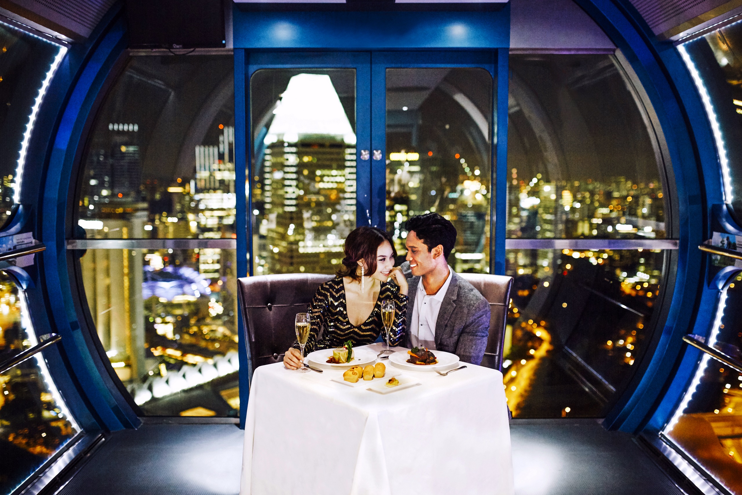 スカイダイニング 開始